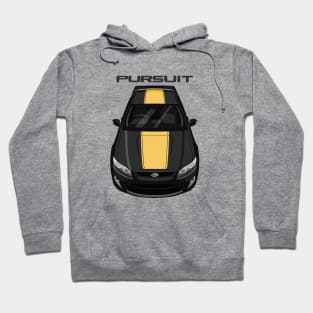 Ford FPV Pursuit UTE - White - Black - Yellow Stripe Hoodie